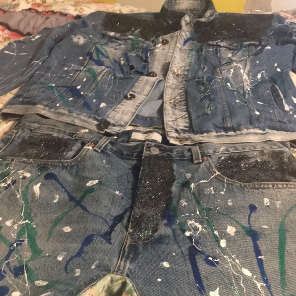 Custom made great jeans suite